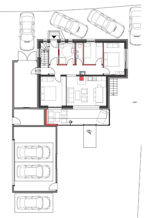 Mittagspitze Apartment Schruns ภายนอก รูปภาพ